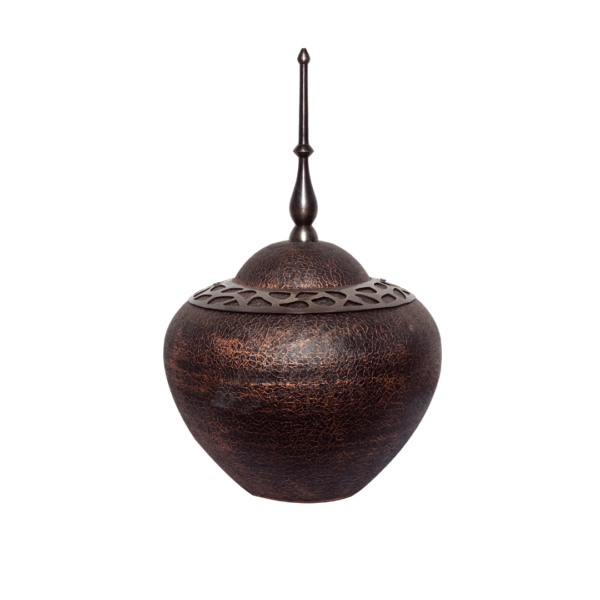 Vintage copper jar