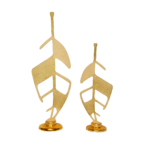 Gold Leaf Sculpture