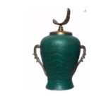 Antique Green Decorative Vase Set -set of 2