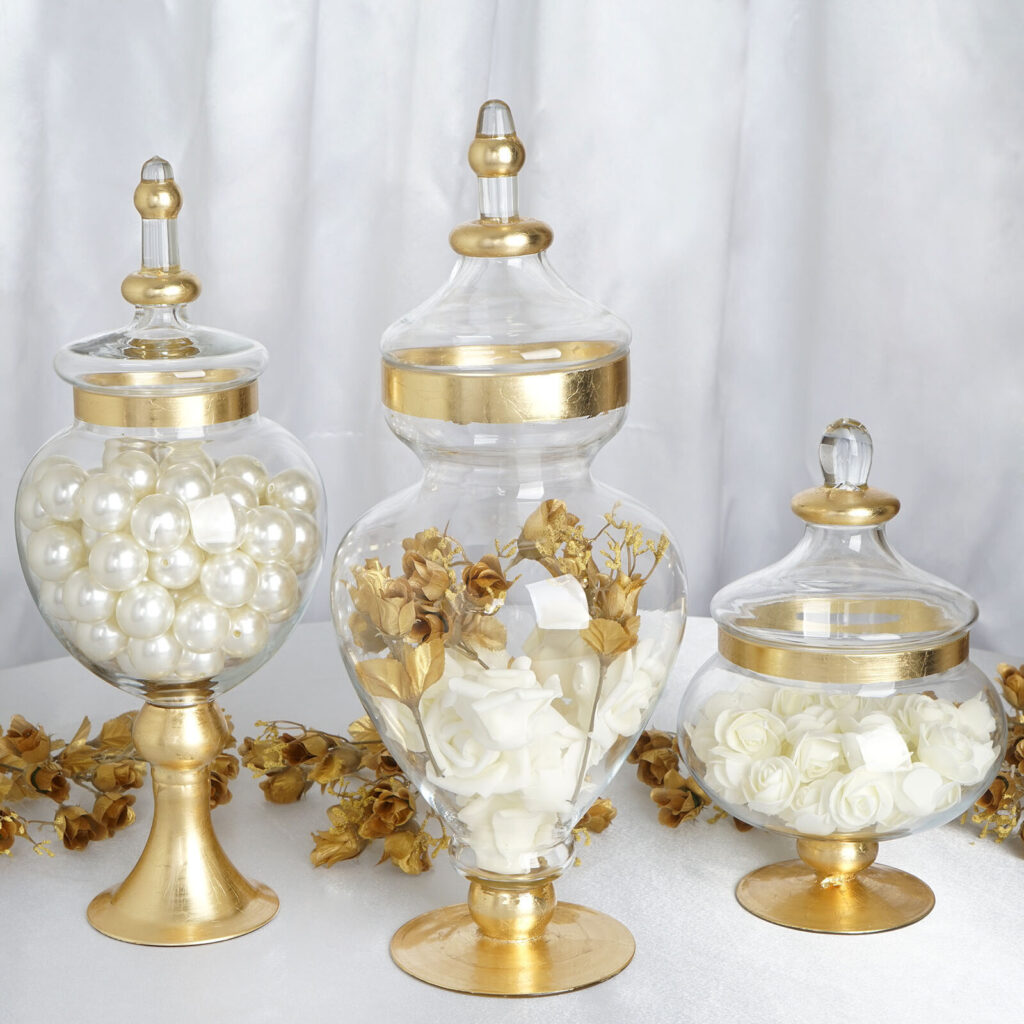 catering counter setup decoration