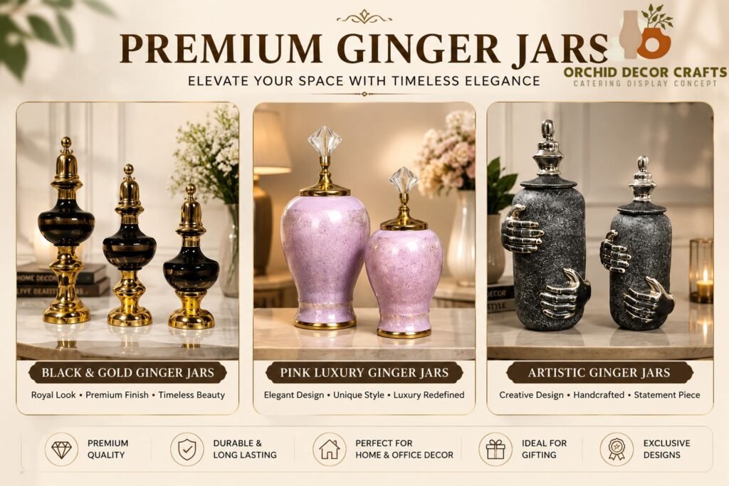 Premium Ginger Jar in Gujarat for wedding decoration